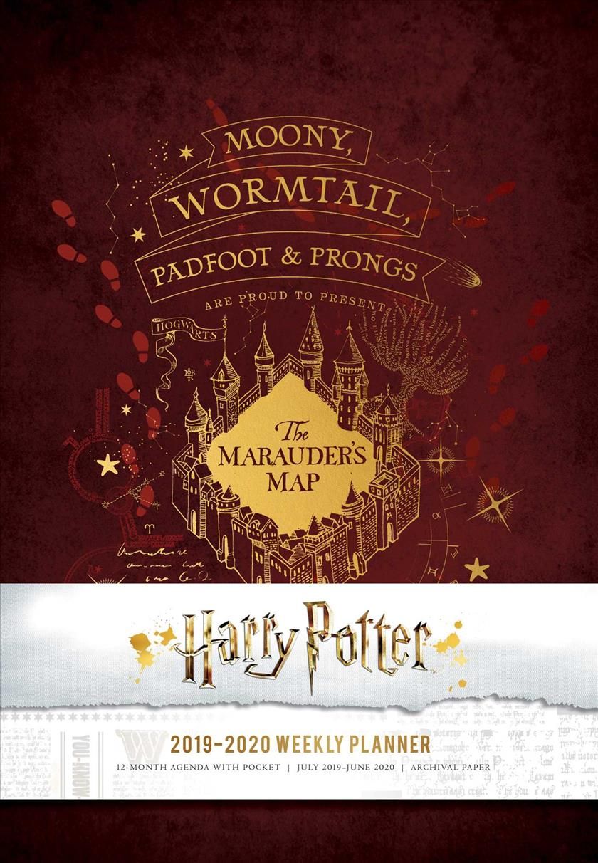 Harry Potter 2019-2020 Weekly Planner By Insight Editions (Diary)