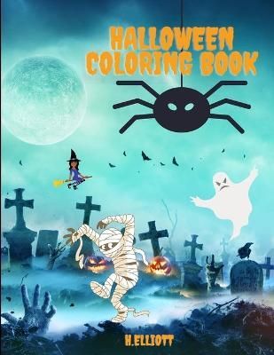 Halloween Coloring Book By Elliot 9781716461507 (Paperback)