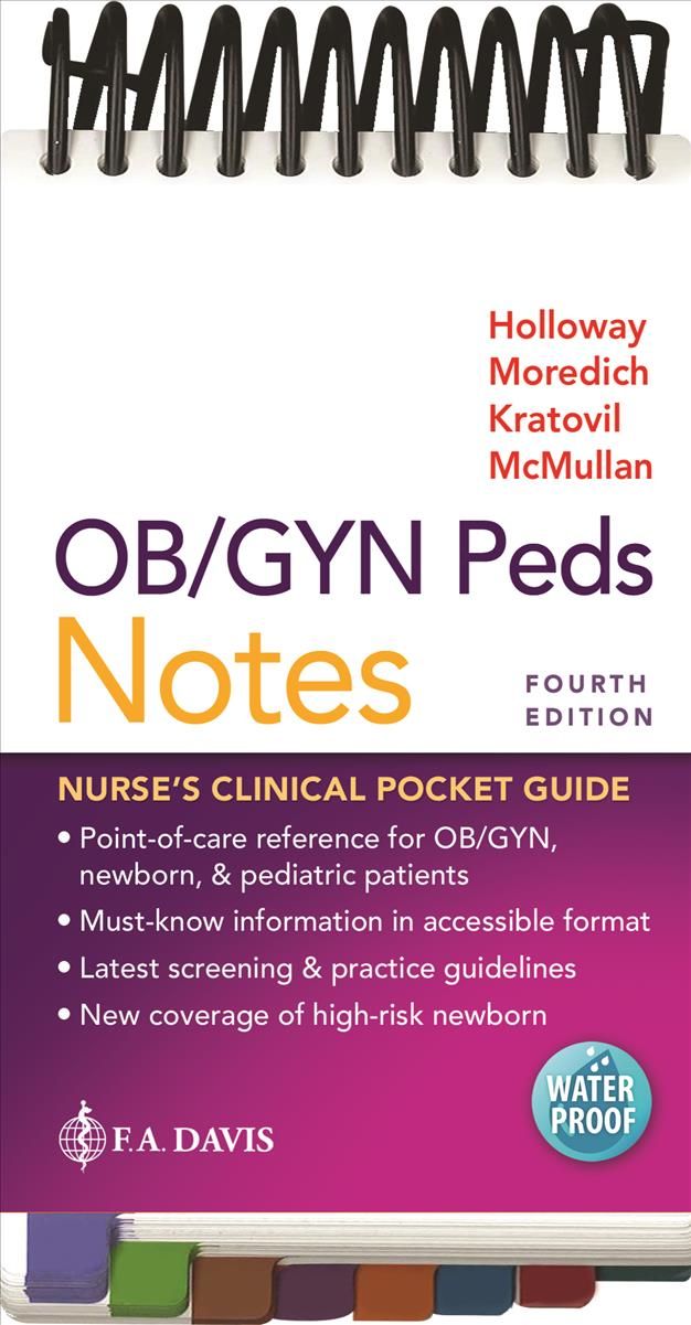 OB/GYN Peds Notes 9781719642743 (Spiral bound)
