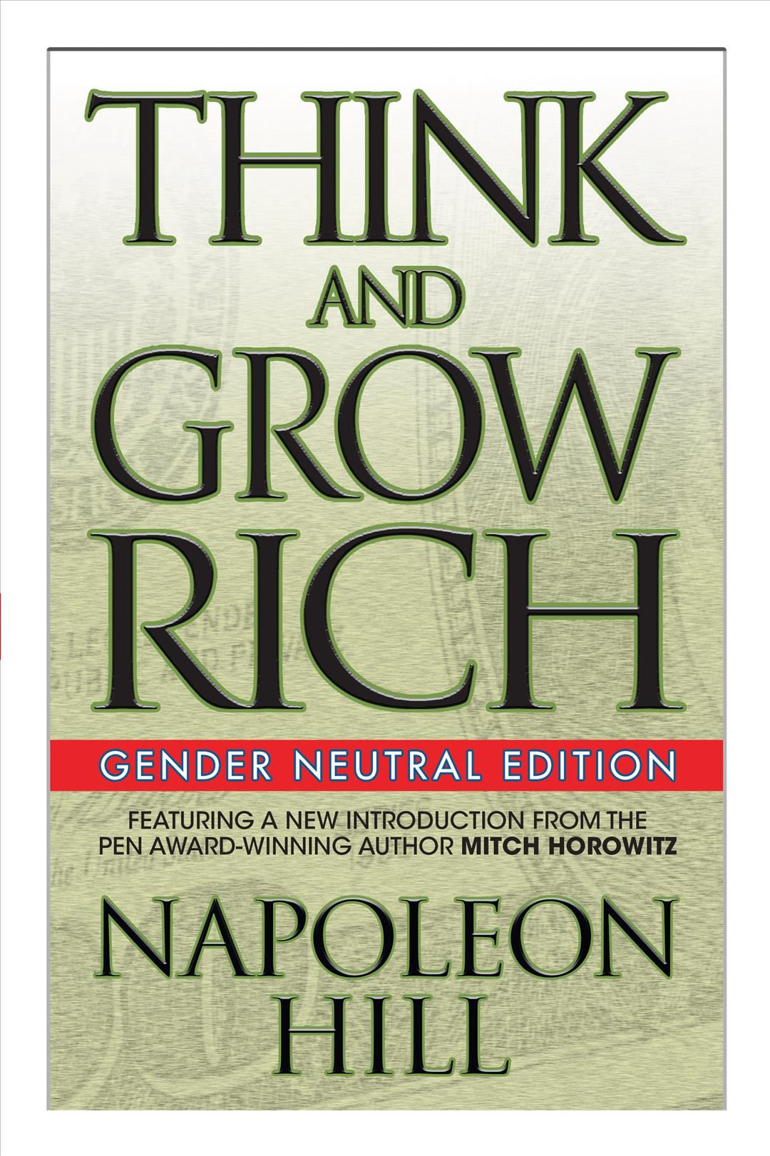 Think and Grow Rich (Gender Neutral Edition) By Hill,Napoleon
