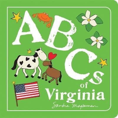 ABCs of Virginia By Sandra Magsamen 9781728272337 (Board book)