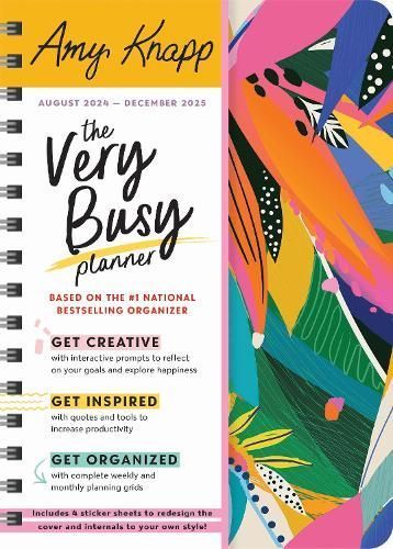 2025 Amy Knapp's The Very Busy Planner By Amy Knapp 9781728292199