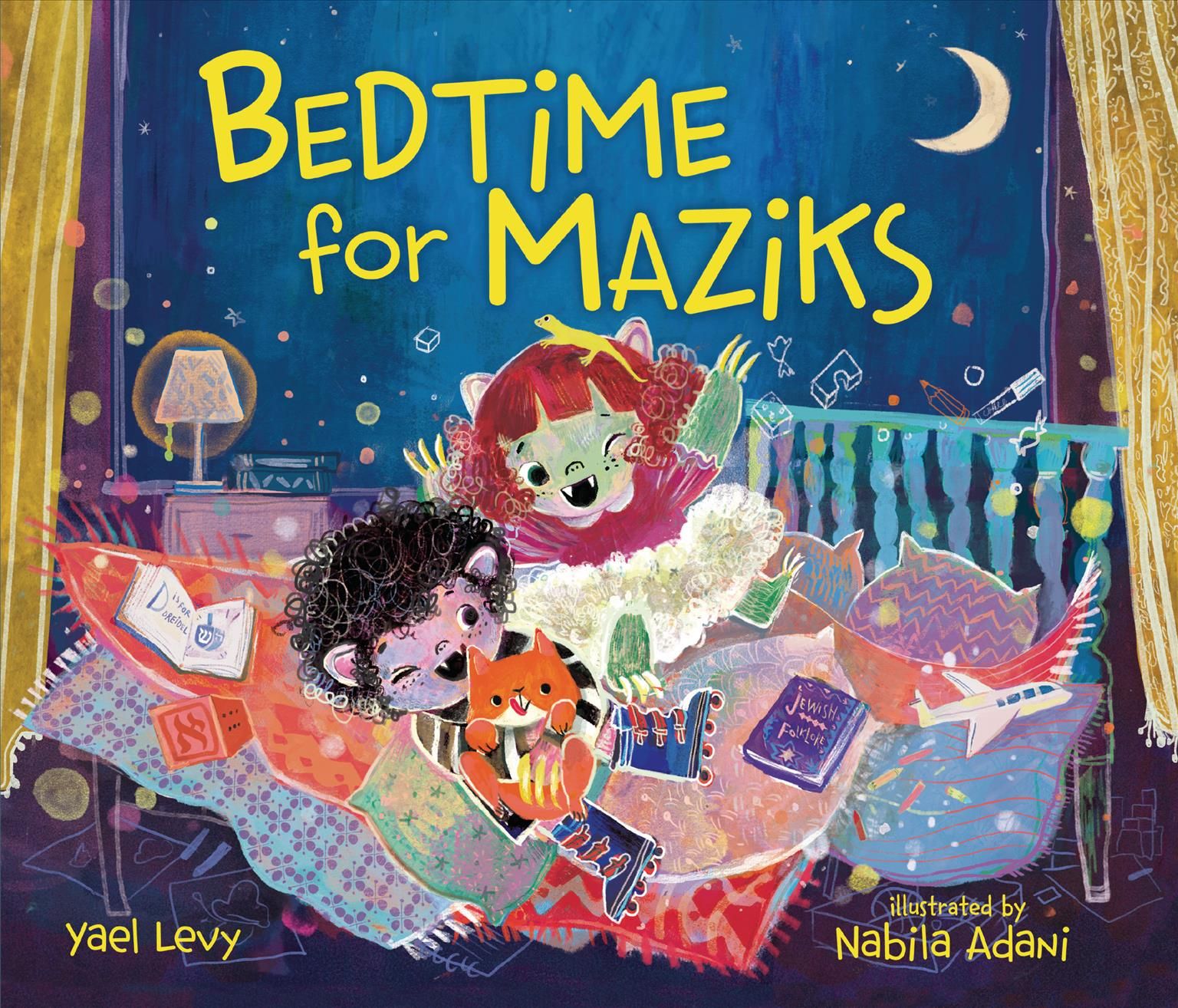 Bedtime for Maziks By Yael Levy (author), Nabila Adani (illustrator)