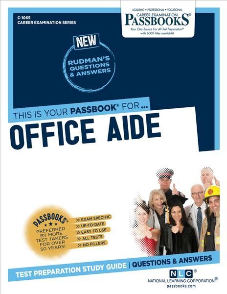 Office Aide (C-1065) By National Learning Corporation 9781731810656