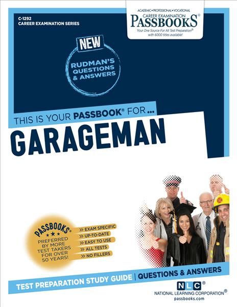 Garageman By National Learning Corporation 9781731812926 (Paperback)