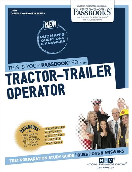 Tractor-Trailer Operator (C-1519) By National Learning Corporation