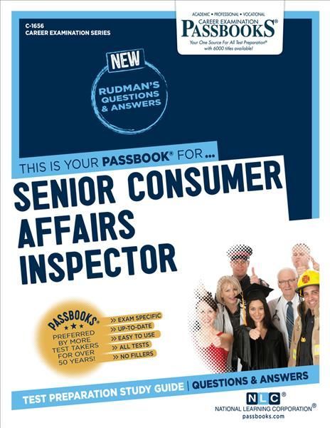 Senior Consumer Affairs Inspector (C-1656) 9781731816566 (Paperback)