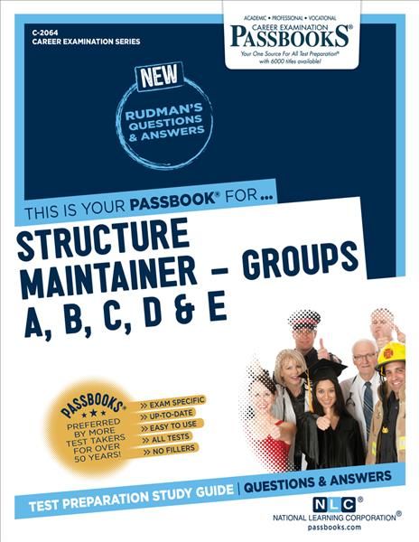 Structure Maintainer -Groups A, B, C, D & E (C-2064) 9781731820648