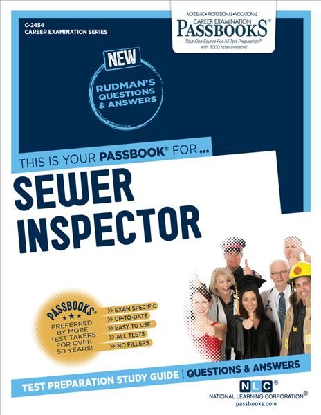 Sewer Inspector By National Learning Corporation 9781731824547