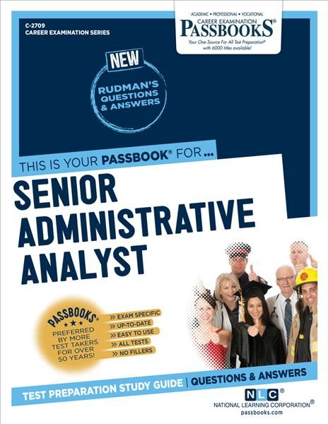 Senior Administrative Analyst By National Learning Corporation