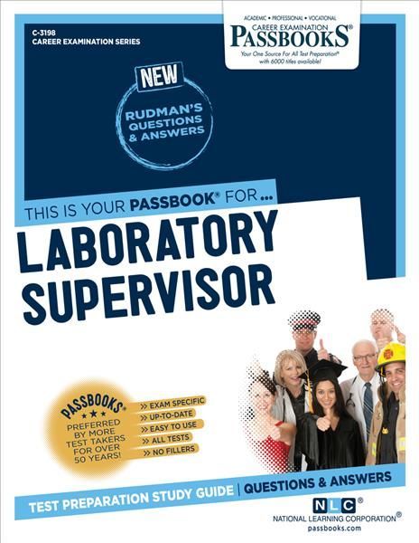Laboratory Supervisor (C-3198) By National Learning Corporation