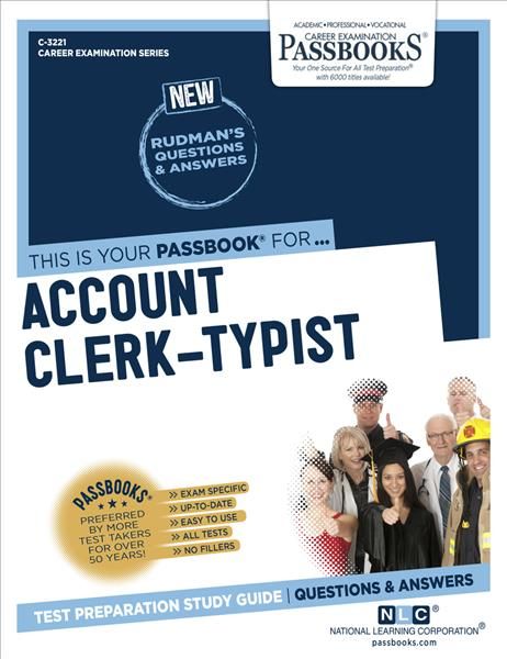 Account Clerk-Typist By National Learning Corporation 9781731832214
