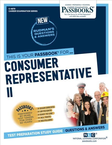 Consumer Representative II (C-4879) By National Learning Corporation