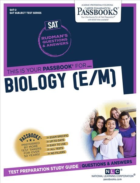 Biology (E/M) (SAT-2) By National Learning Corporation 9781731863027