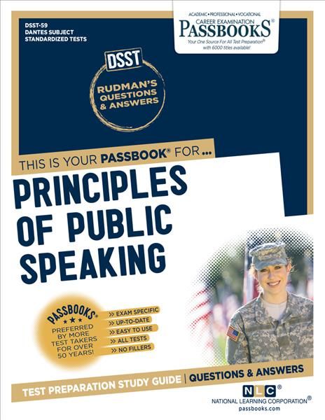 Principles of Public Speaking (DAN-59) 9781731866592 (Paperback)