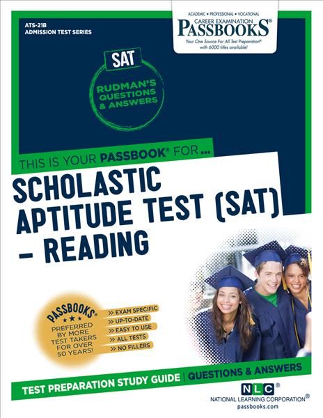 SAT Reading (ATS-21B) By National Learning Corporation 9781731869166