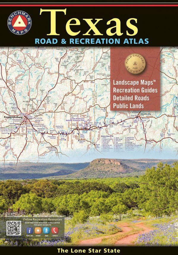 Texas Road & Recreation Atlas 2nd Edition By National Geographic Maps