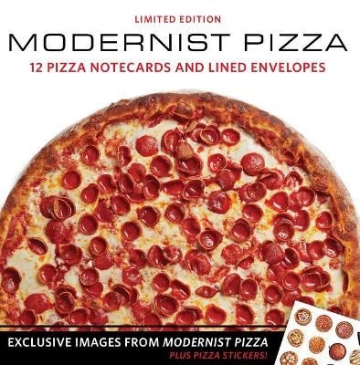 Modernist Pizza 12 Notecards & Envelopes Boxed Set 9781734386196