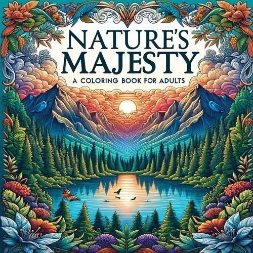 Nature's Majesty - Animal Coloring Book for Adults By Ann Wesley