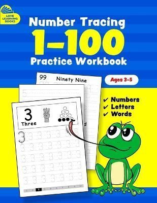 Number Tracing Book for Preschoolers and Kids By Turner 9781739341725