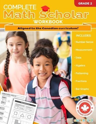Complete Math Scholar Grade 2 By Cassie Hatt 9781771058582 (Paperback)