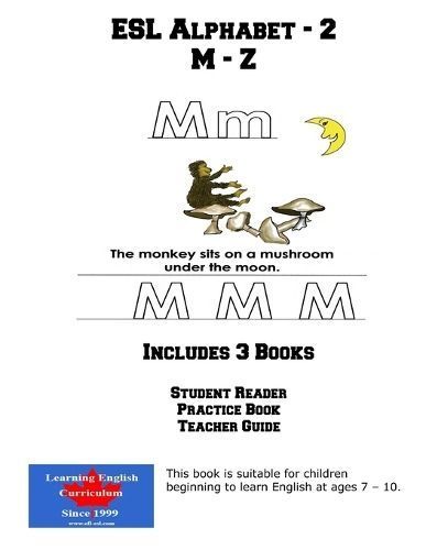 ESL Alphabet - 2 - M - Z By Learning English Curriculum 9781772454048