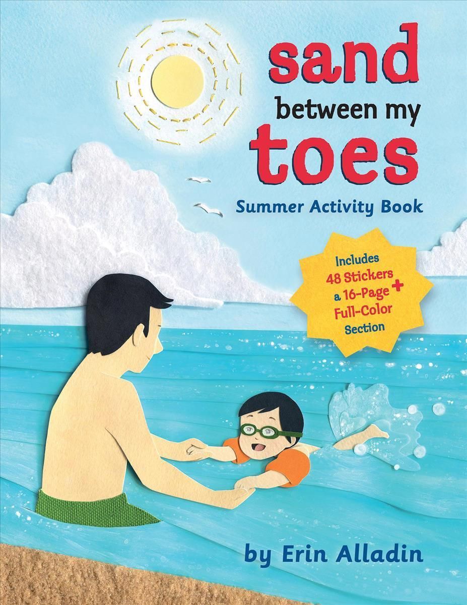 Sand Between My Toes Summer Activity Book By Erin Alladin (Paperback)