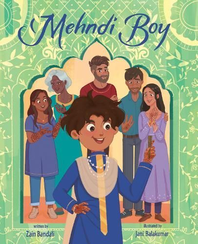 Mehndi Boy By Zain Bandali (author), Jani Balakumar (illustrator)