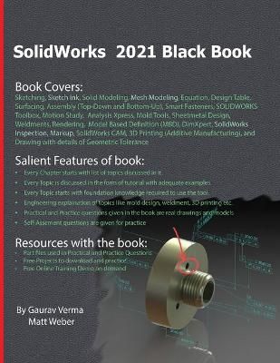 SolidWorks 2021 Black Book By Gaurav Verma 9781774590096 (Paperback)