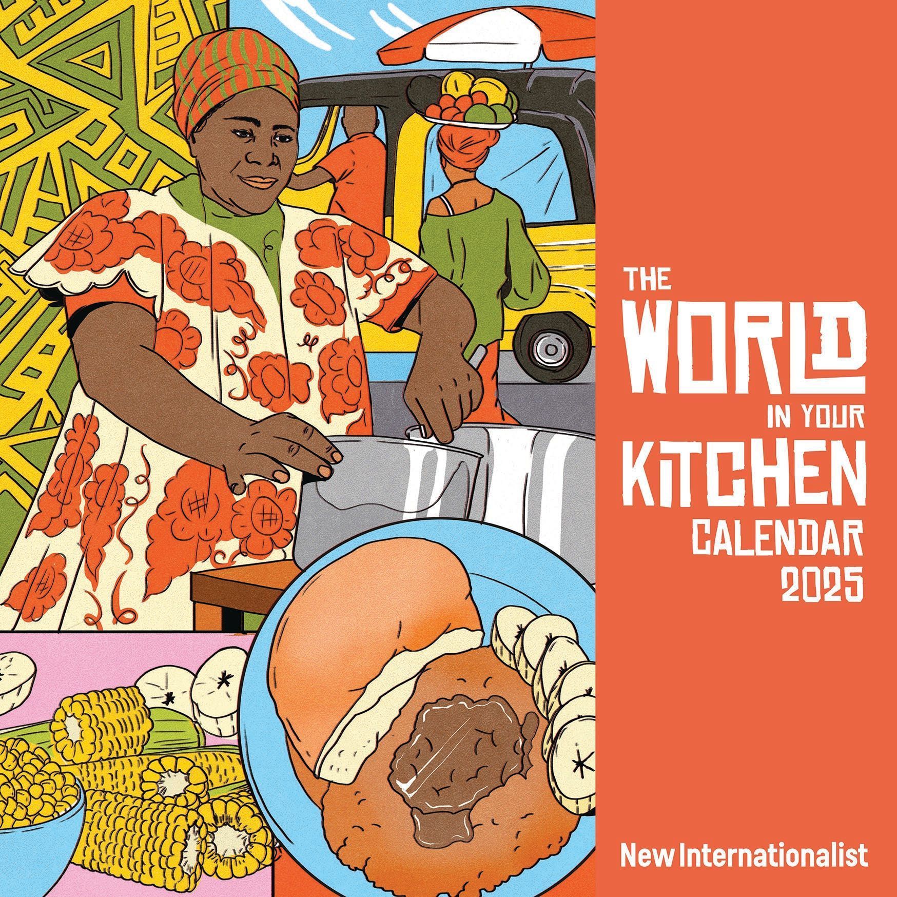 The World In Your Kitchen Calendar 2025 By Maria Jesus Cotntreras