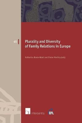 Plurality and Diversity of Family Relations in Europe 9781780688176
