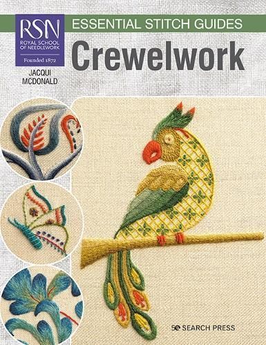 RSN Essential Stitch Guides: Crewelwork By Jacqui McDonald (Paperback)