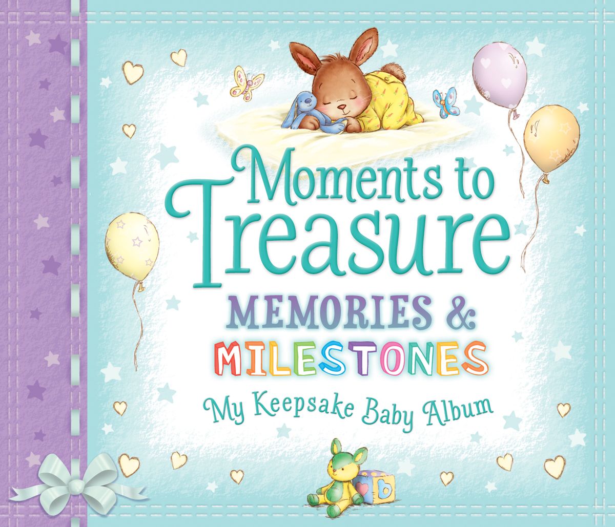 Moments to Treasure Keepsake Baby Album By Angela Hicks 9781782702559