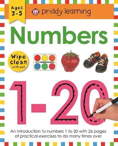 Numbers 1-20 By Priddy Books, Roger Priddy 9781783416042