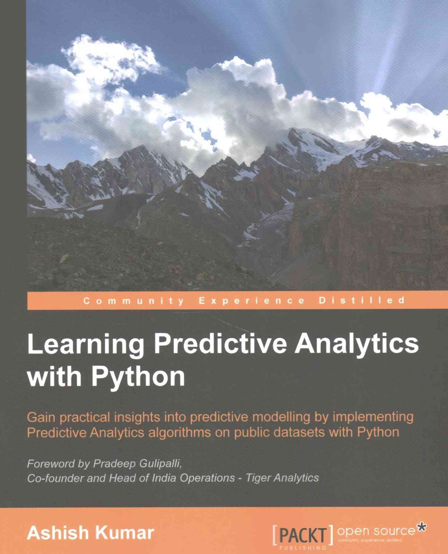 Learning Predictive Analytics with Python By Ashish Kumar (Paperback)