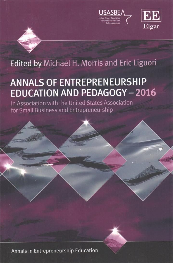Annals of Entrepreneurship Education and Pedagogy ? 2016 9781784719173