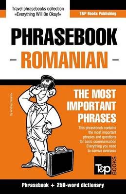 English-Romanian phrasebook and 250-word mini dictionary 9781784924102