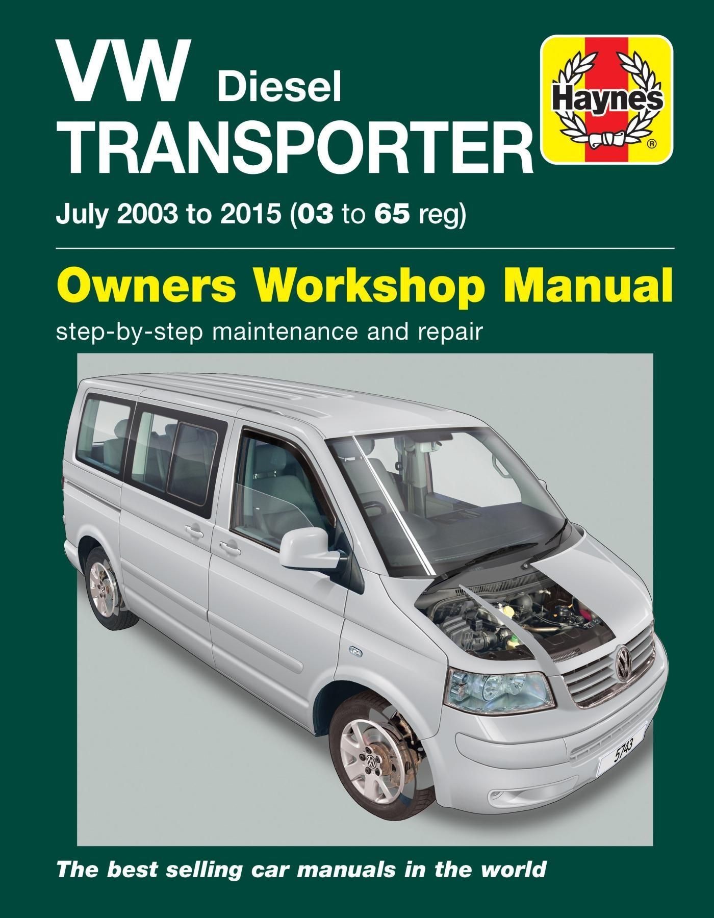VW Transporter Diesel (July 03 - '15) 03 to 65 By Haynes Publishing