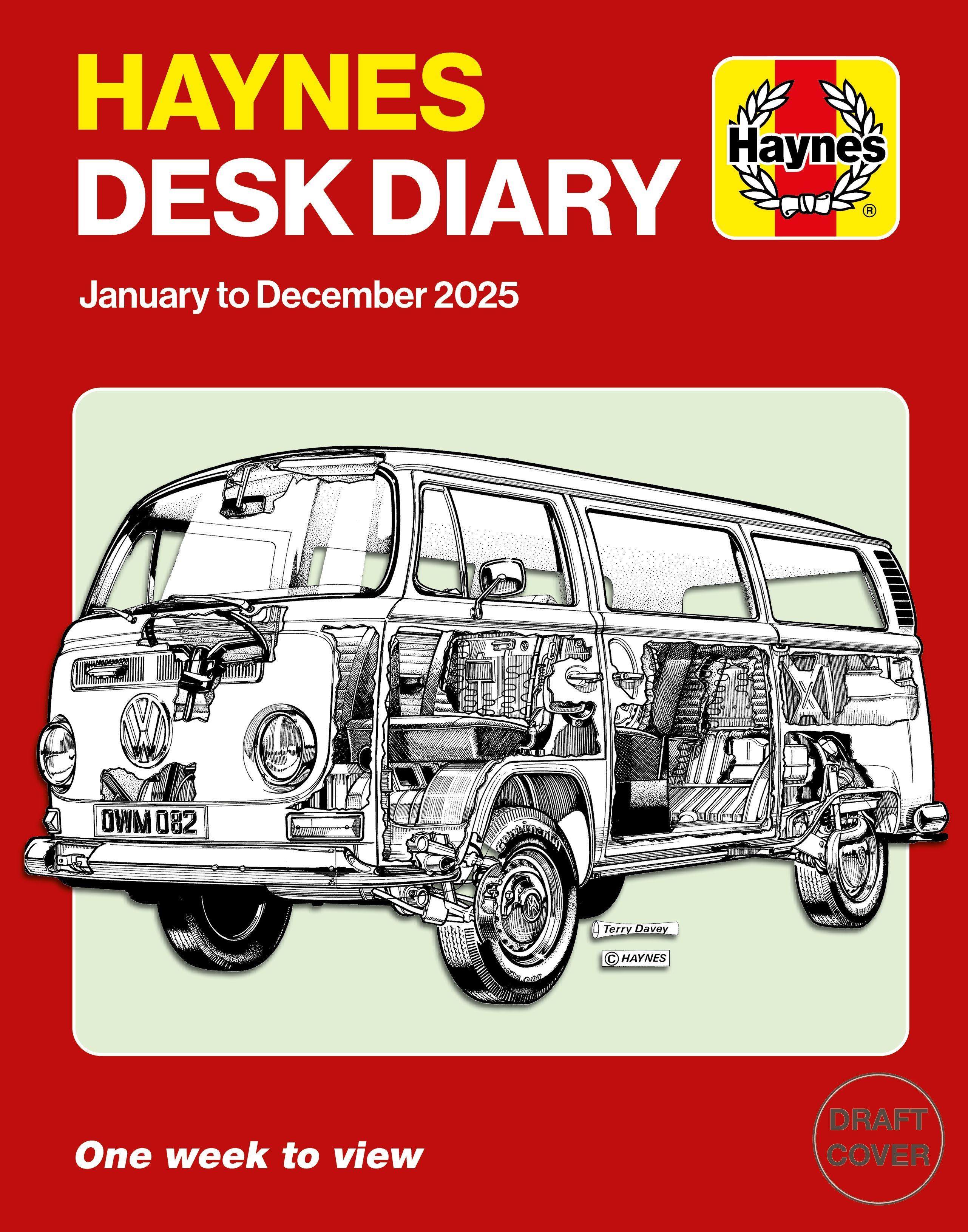 Haynes 2025 Desk Diary By Haynes Group LTD 9781785218668 (Diary)