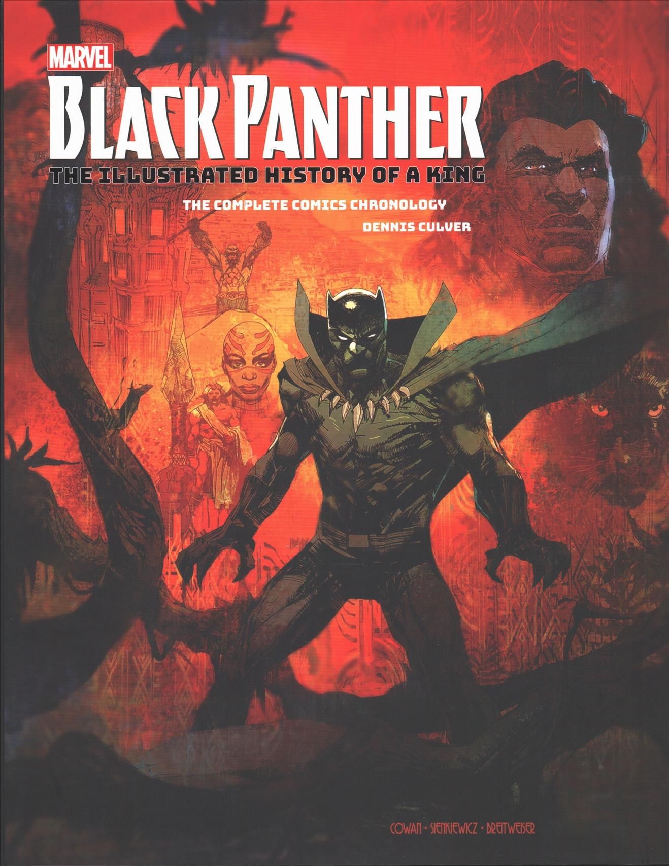 Marvel's Black Panther: The Illustrated History of a King (Hardback)