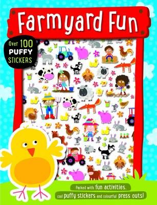 Farmyard Fun Puffy Sticker Book By Lara Ede (illustrator) (Paperback)