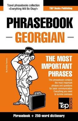 English-Georgian phrasebook and 250-word mini dictionary 9781786167408