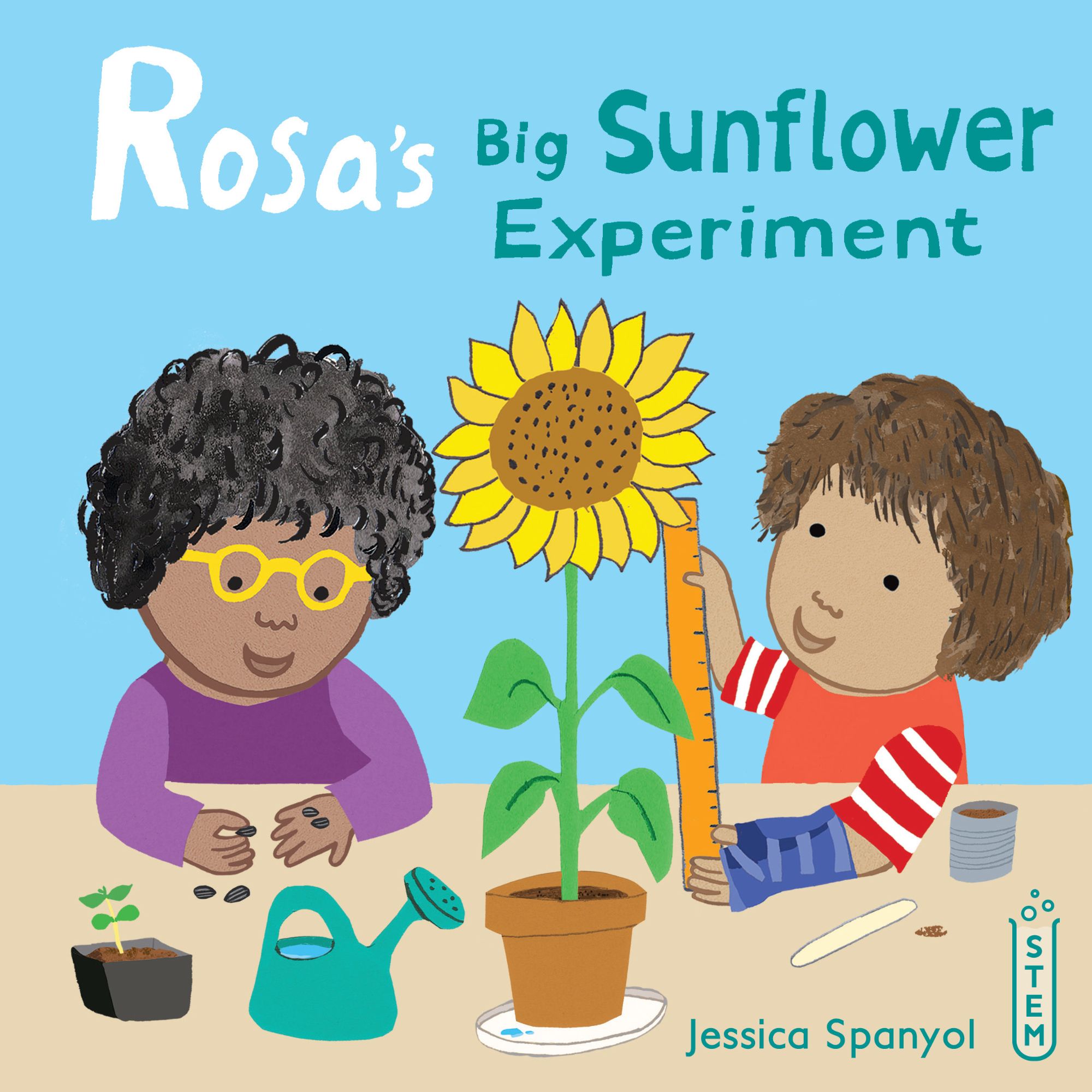 Rosa's Big Sunflower Experiment By Jessica Spanyol 9781786283641