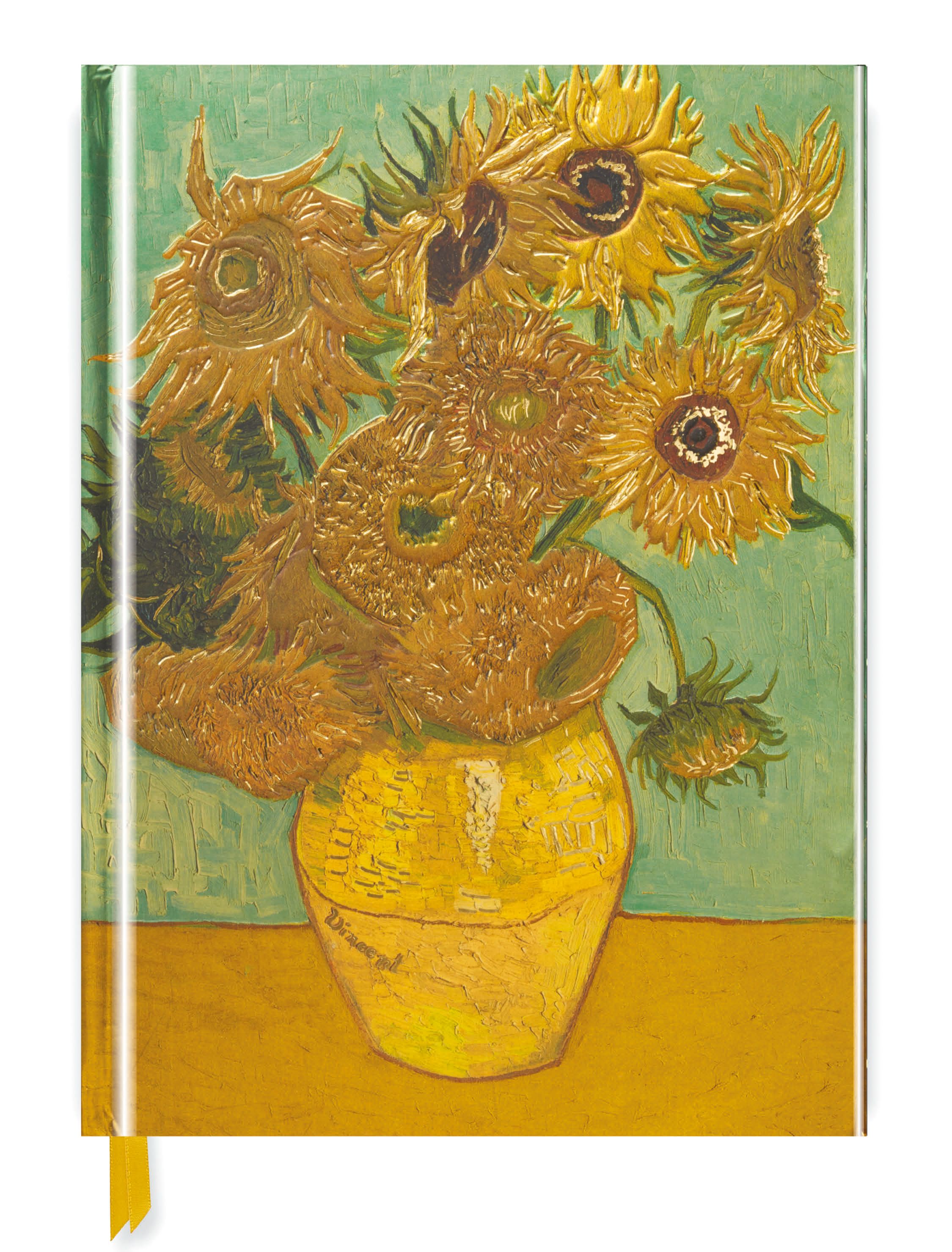 Vincent van Gogh: Sunflowers (Blank Sketch Book) By Flame Tree Studio