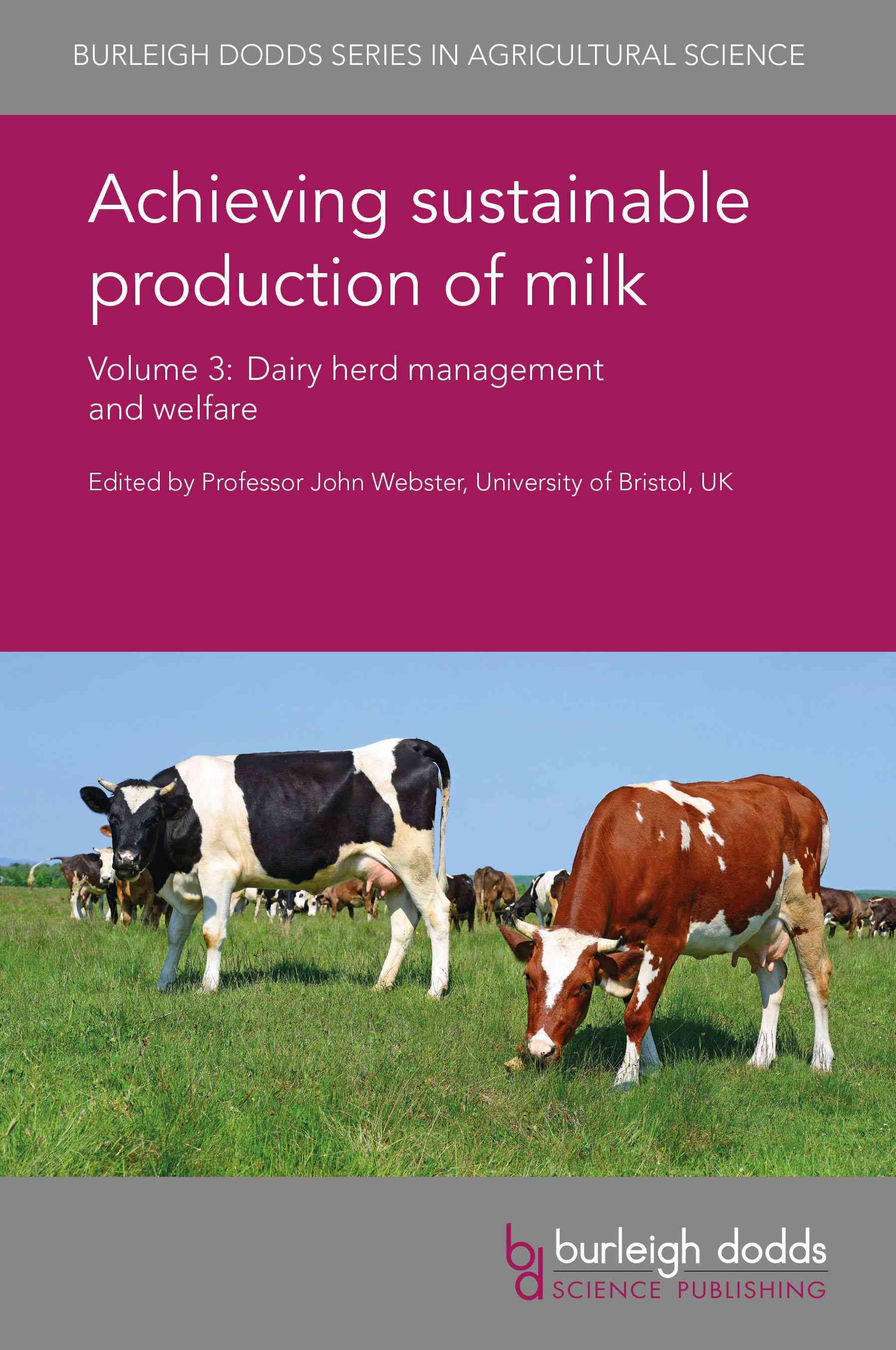 Achieving Sustainable Production of Milk Volume 3 9781786760524