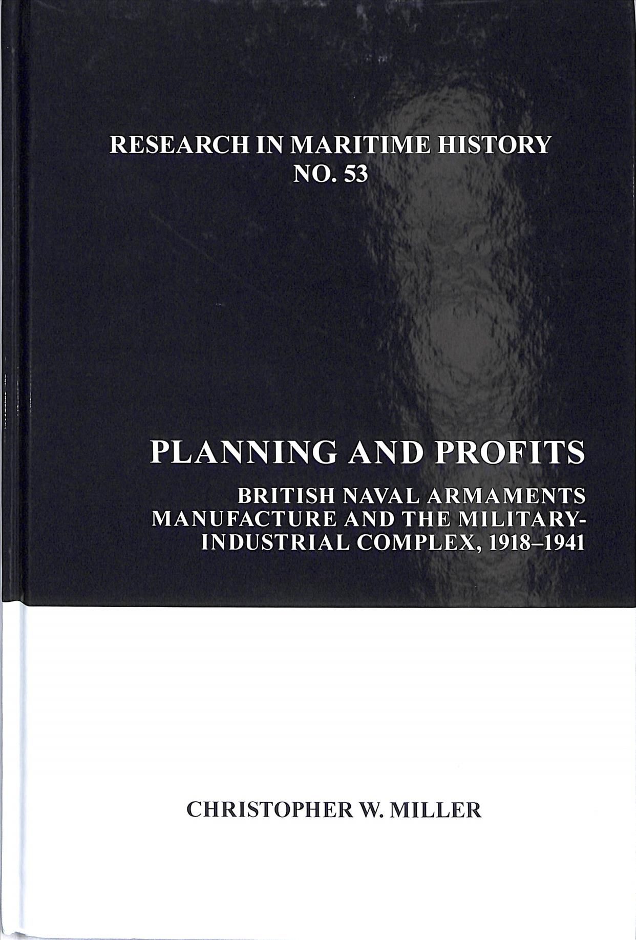 Planning and Profits By Christopher W. Miller 9781786940667 (Hardback)