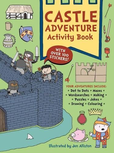 Castle Adventure Activity Book By Jen Alliston 9781787080201