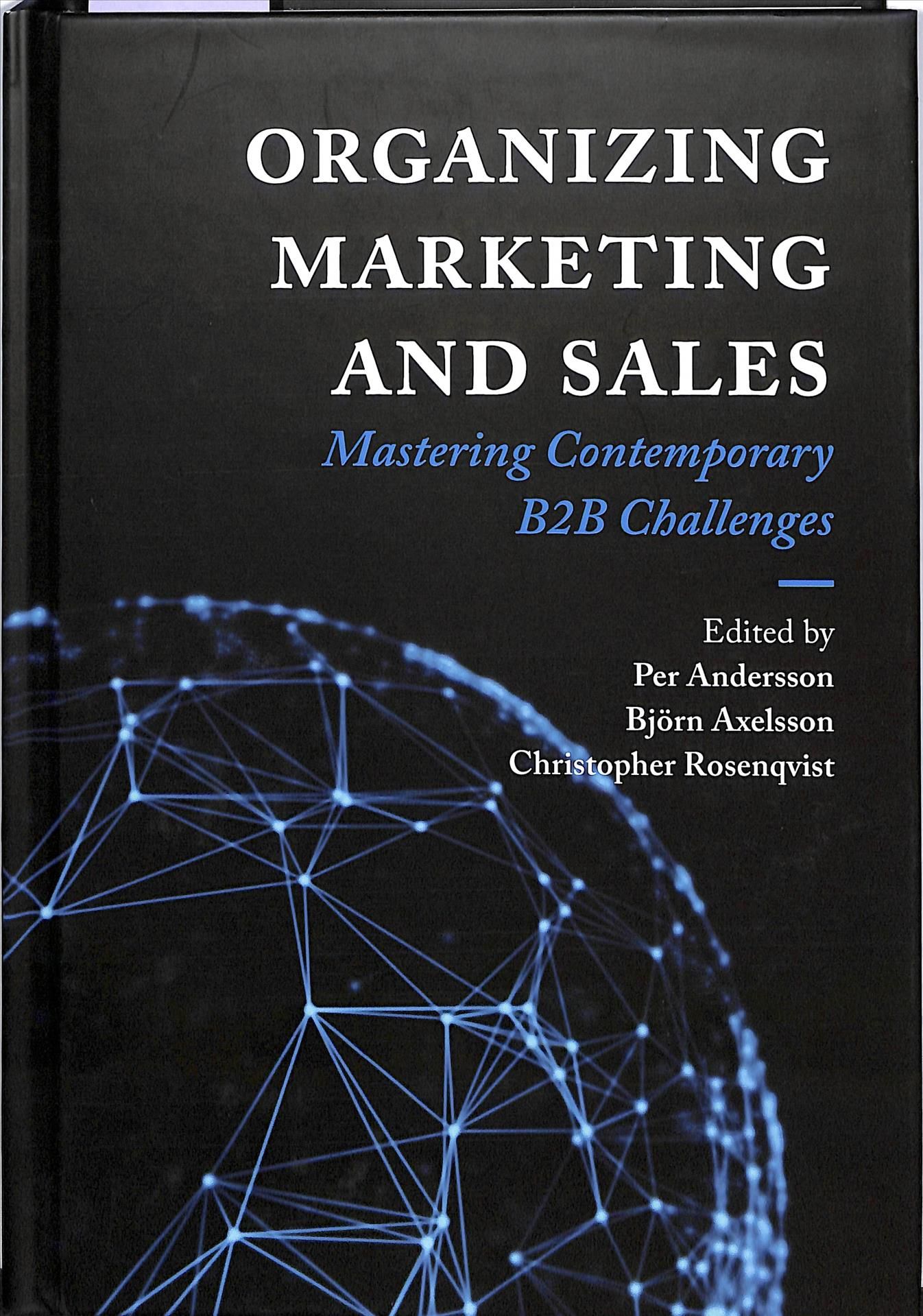 Organizing Marketing and Sales By Per Andersson 9781787549692