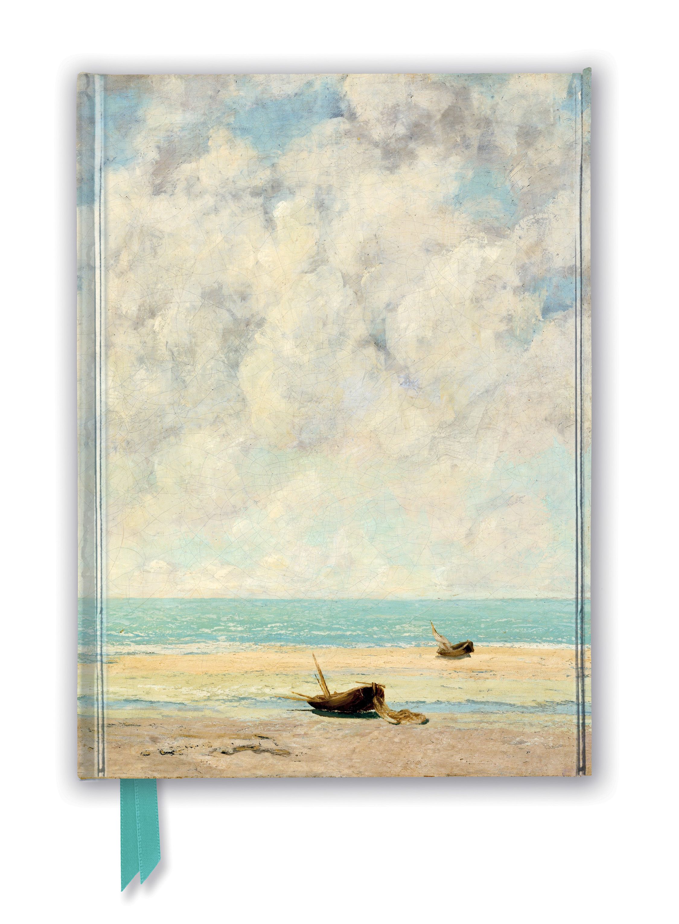 Gustave Courbet: The Calm Sea (Foiled Journal) By Flame Tree Studio