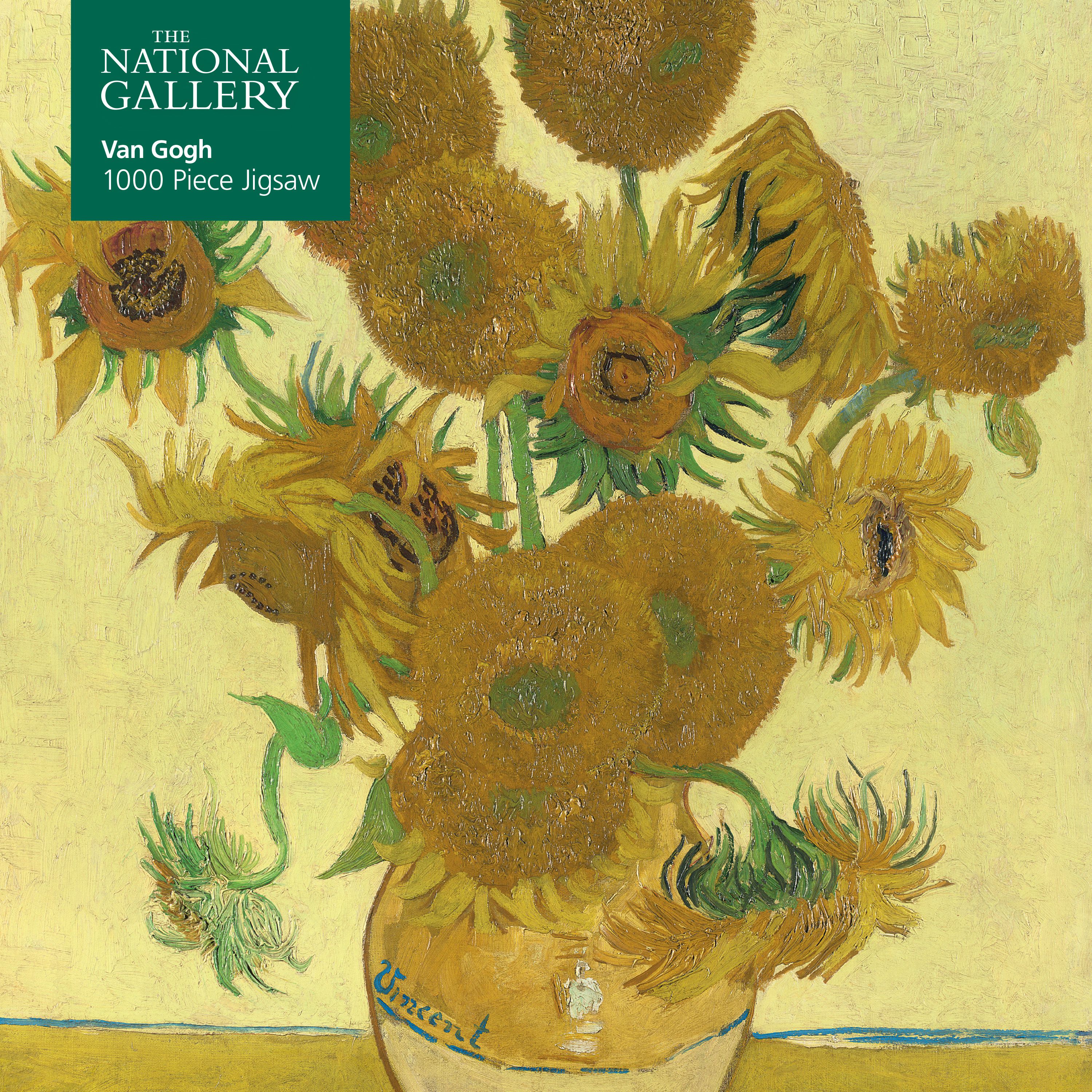 Adult Jigsaw Puzzle National Gallery: Vincent van Gogh: Sunflowers ()
